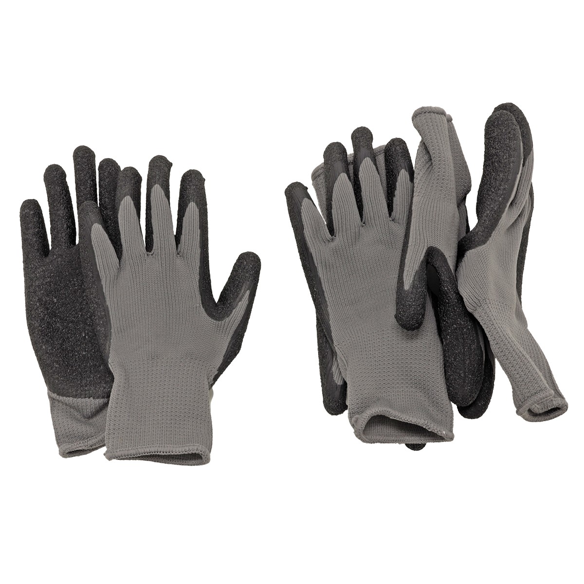Bco Glove Latex Dipped Fleece Lined 3-Pack