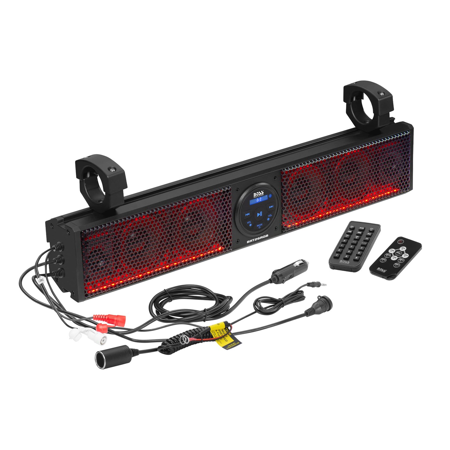 Boss Audio Systems BRT26RGB Atv Utv Sound Bar System - 26 Inches Wide, Ipx5 Rated