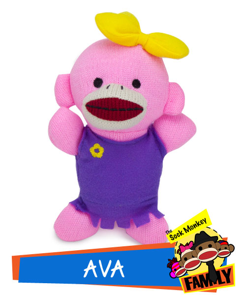 Ava from The Sock Monkey Family