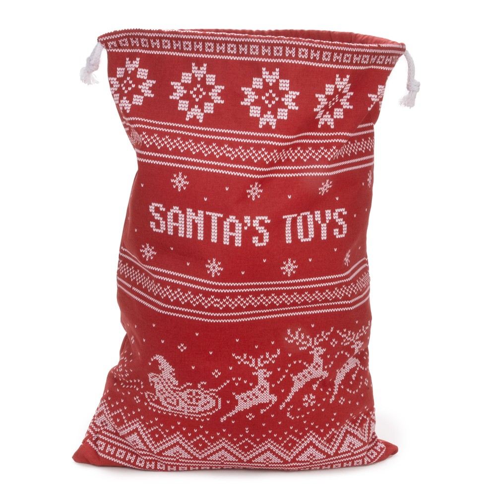 Santa's Toy Bag - Reusable Christmas Gift Bag