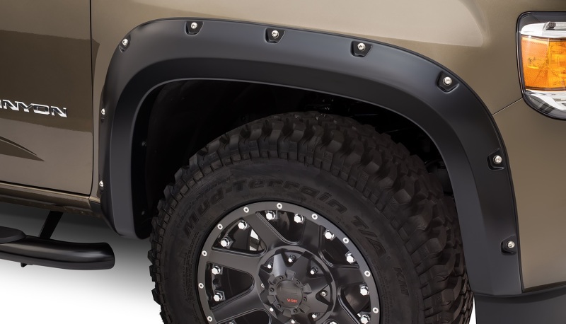 15-20 CANYON/COLORADO(EXCL ZR2) CREW CAB SB(5FT BED) POCKET STYLE FENDER FLARES FRONTS ONLY