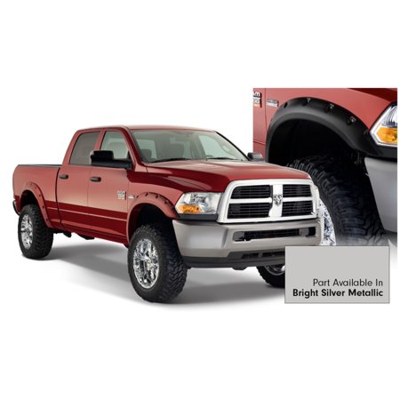 10-18 RAM 2500/3500(19 CLASSIC)POCKET STYLE FENDER FLARES-BRIGHT SILVER METALLIC(PS2)