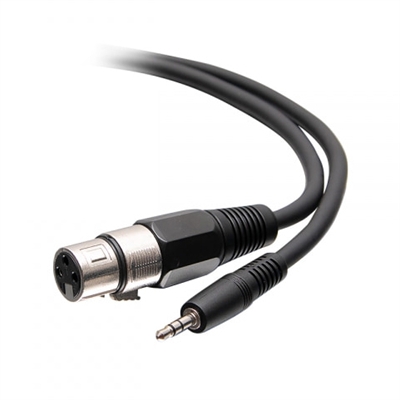 M TRS 3.5mm to F XLR Cable 6ft