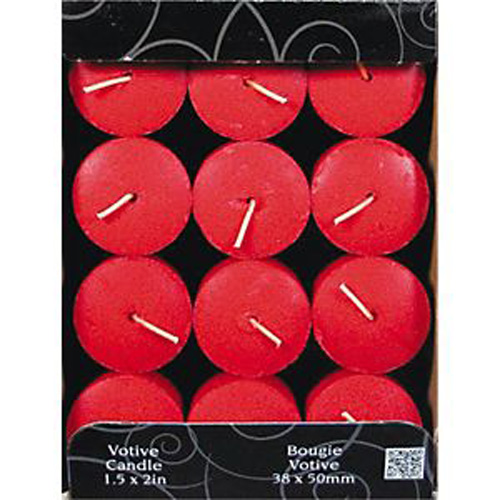 Candle,-Lite 1276021 Flat Top Votive Scented Candle, 1-1/2 in Dia X 2 in H, Apple Cinnamon Crisp