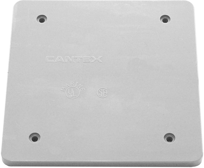 5133410B TWO GANG BLANK COVER