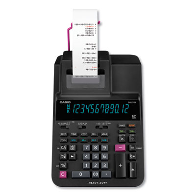 DR-270R Printing Calculator, 2 Print, 4.8 Lines/Sec
