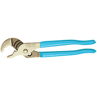 Channellock 412 V-Jaw Tongue and Groove Plier, 15/16 in, 6-1/2 in OAL, 13/16 in
