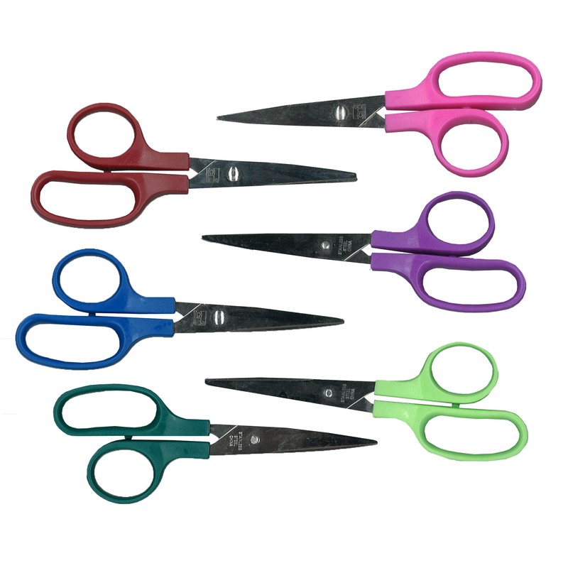 Children's 5" Pointed Scissors, Assorted Colors, Single
