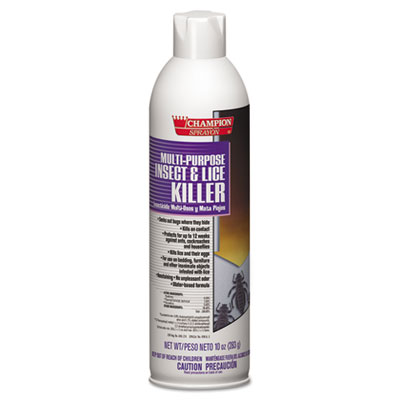 Champion Sprayon Multipurpose Insect & Lice Killer, 10oz, Can