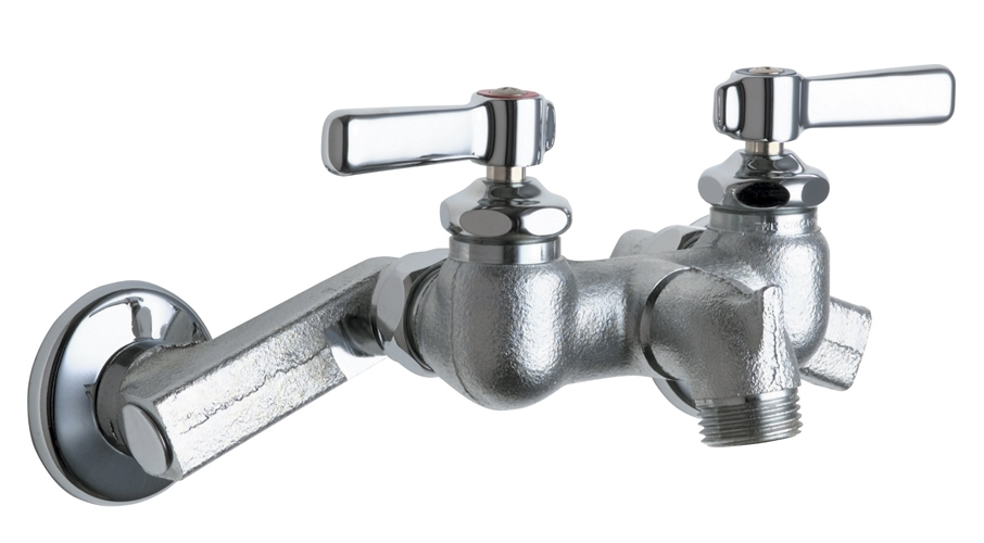 Not For Potable Use Rough Chrome Wall Mount Service SINK Faucet