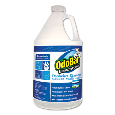 Odor Eliminator and Disinfectant, Fresh Linen, 128 oz