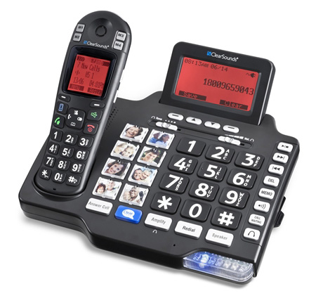 DECT Amplified Deluxe Phone with BT