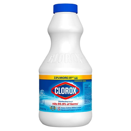 Regular Bleach with CloroMax Technology, 24 oz Bottle, 12/Carton