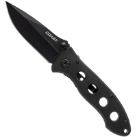 Coast C19CP Liner Lock Folding Knife, 3.35 in Blade, 8 in L, 7Cr17 Stainless Steel