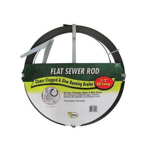 50500 1/2X50 Ft. Flat Sewer Rod