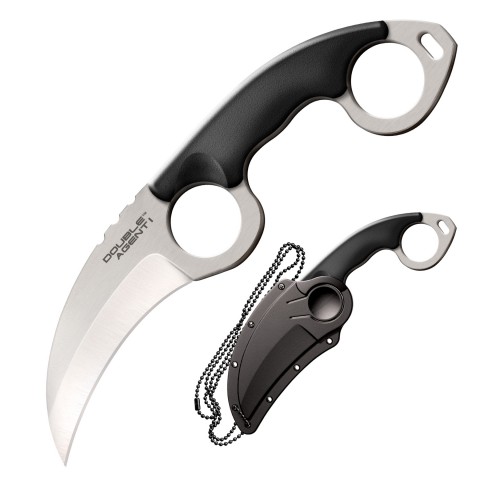Cold Steel Double Agent I Clip Point Style Neck Knife
