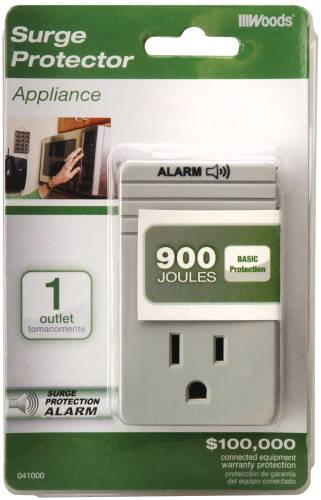 COLEMAN CABLE 1 OUTLET APPLIANCE SURGE PROTECTOR