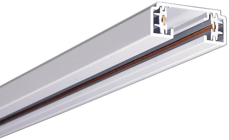 Halo LZR102P Miniature Linear Laser Track Light System, 2 ft L x 1-3/8 in W x 9/16 in H, White