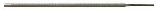 T01630 6X5/32 In. Round Chainsaw File