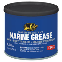 Sta-Lube SL3121 Bearing Grease, 14 oz, Can, Blue, Solid