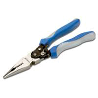 Crescent Professional PS6549C Heavy Duty Long Nose Plier, 11 AWG, 9 in OAL, Semi-Flush Jaw
