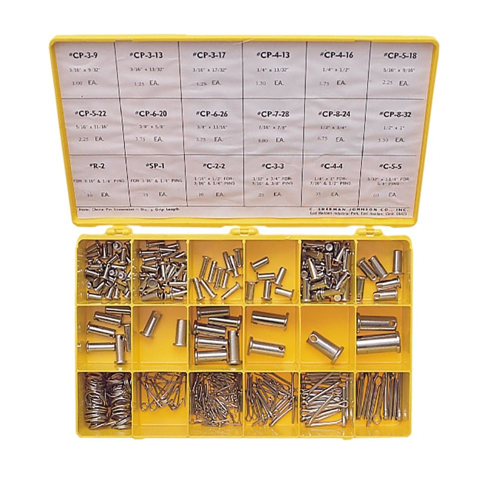 C. Sherman Johnson Cotter, Ring & Clevis Pin Parts Kit