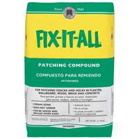 Fix-It-All DPFXL25 Multi-Purpose Patching Compound, 25 lb, Bag, Off-White, Powder