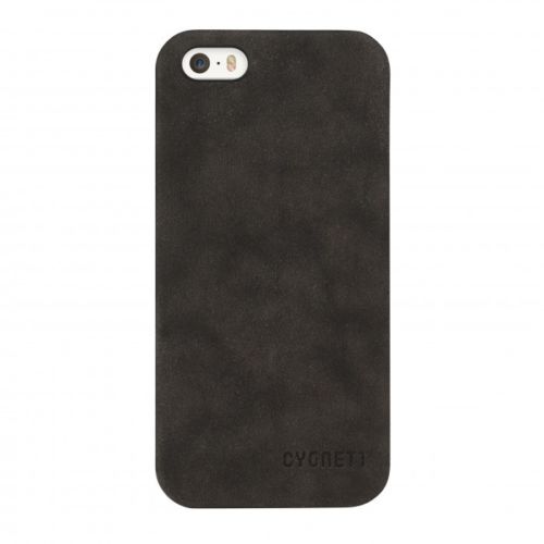 CYGNETT CY1432CPSNA BROWN IPHONE 5S CASE THREAD SUEDE SNAP O