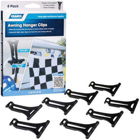 Awning Hanger With Clip 8/Pack, Bilingual