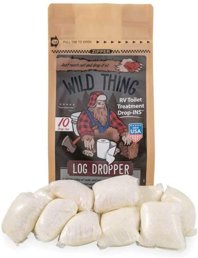 Wild Thing, Log Dropper Drop-Ins, 10/Bag