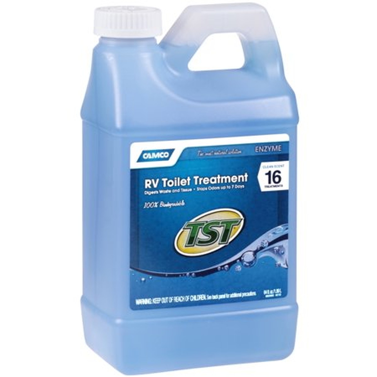 Tst Blue Enzyme Toilet Treatment 64 Oz
