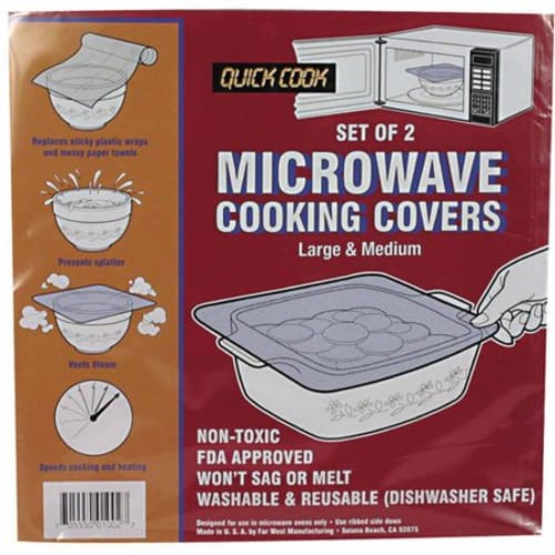 Microwave Cooking Covers 2 Pack