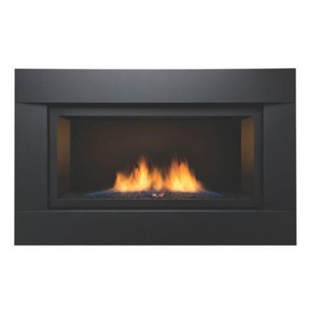 36" Natural Gas DELUXE See-thru direct vent linear fireplace