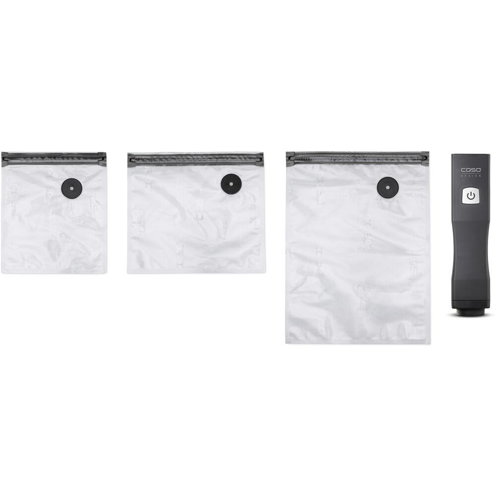One Touch Cordless Handheld Vacuum Sealer + Zip Vacuum Bag Value Pack