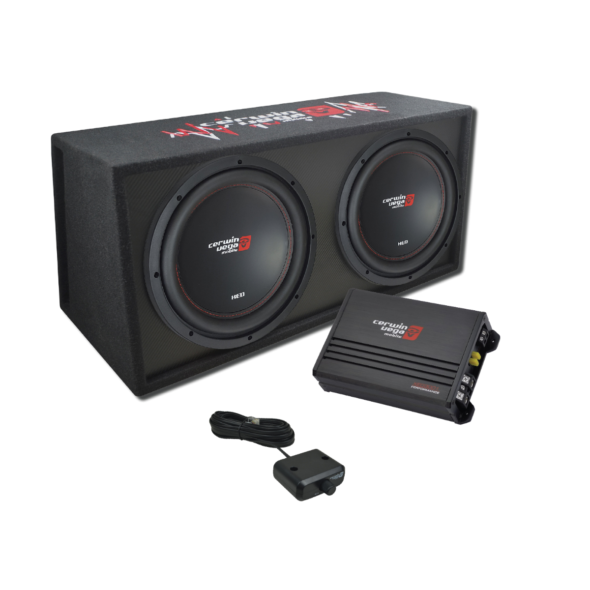 Basskit Vented Enclosure w XED3001D AMP