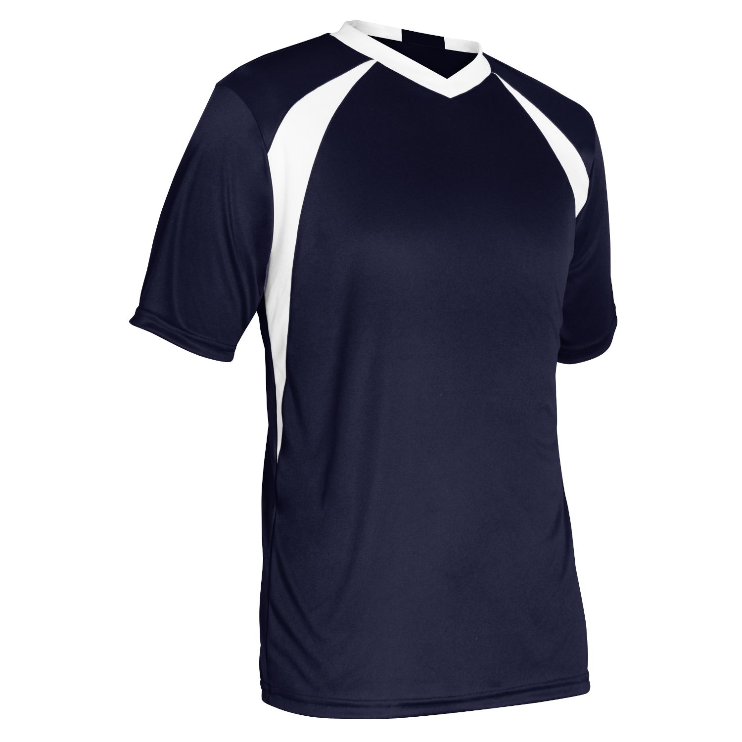 Champro Youth Sweeper Soccer Jersey Navy White Extra Small