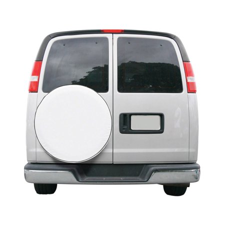 CUSTOM FIT SPARE TIRE COVER SNO WHT-MDL 3 -6-CS