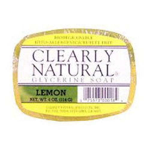 Clearly Natural Glycerine Bar Soap Lemon - 4 oz (1x4 OZ)
