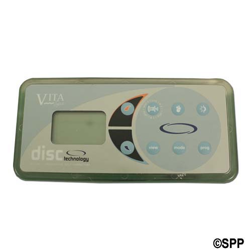 Spaside Control, Vita C500/L700C3P, DISC, 8-Button, Pump1-Pump2-Blower