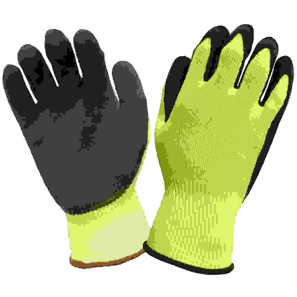 Cordova Glove Hi Vis Lime Latex Palm Xl