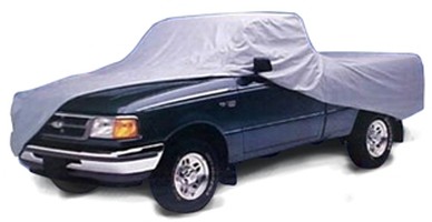 Truck Cover - BONDTECH - Idea for General Use Against Dust - GOOD - Grey