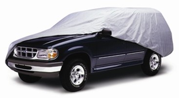 SUV Cover - BONDTECH - Idea for General Use Against Dust - GOOD - Grey
