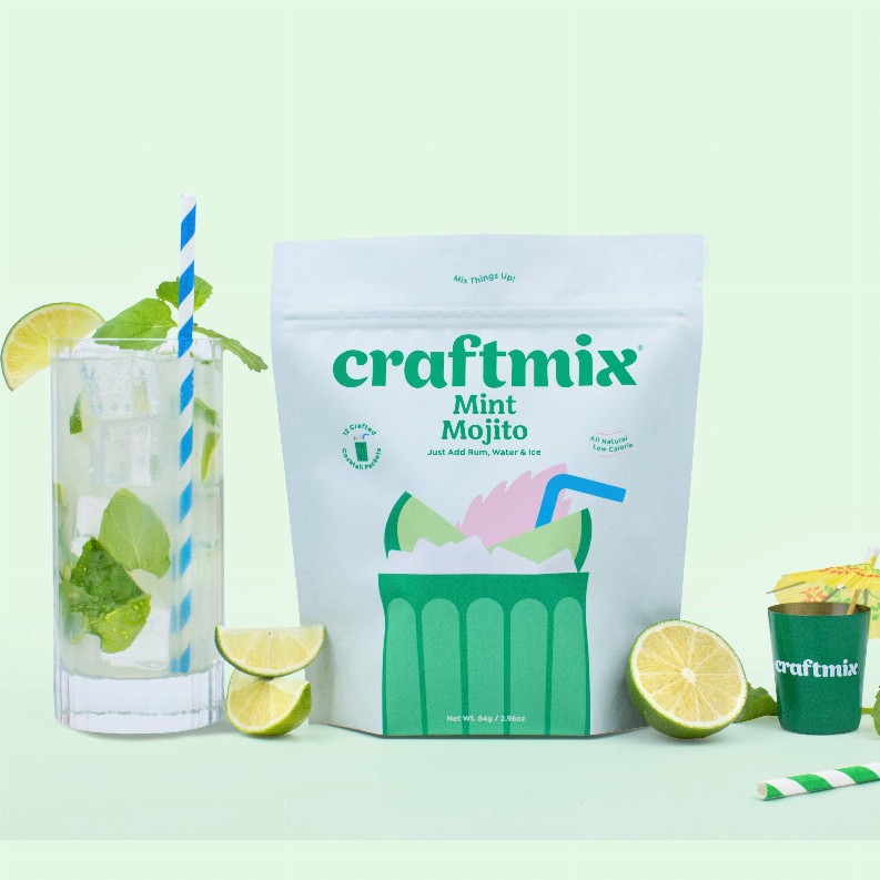 Mint Mojito Cocktail Mocktail Mixer