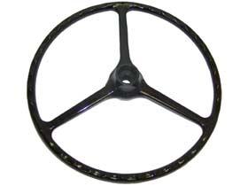 Plastic Black Steering Wheel