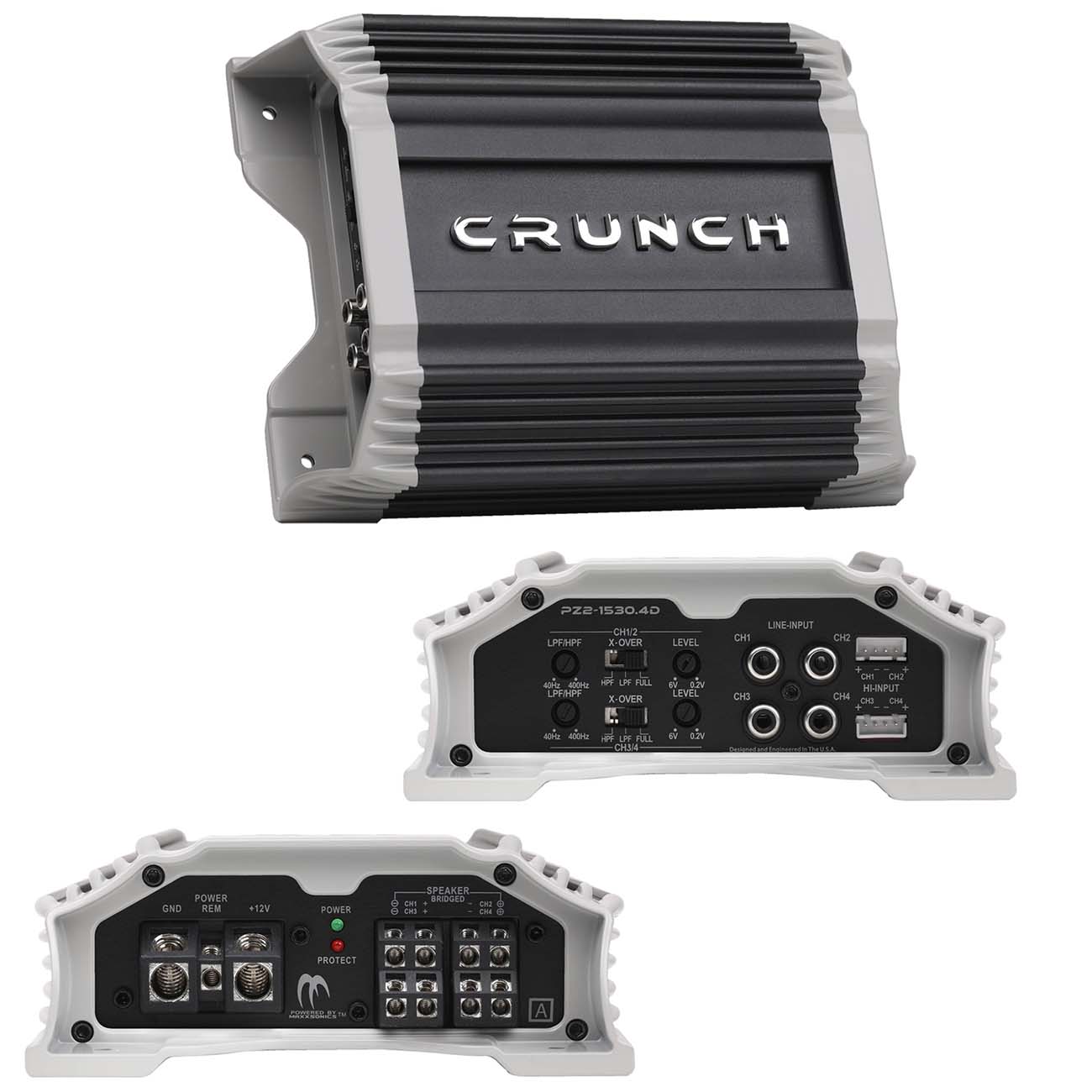 Crunch 4 Channel Amplifier 1500 Watts