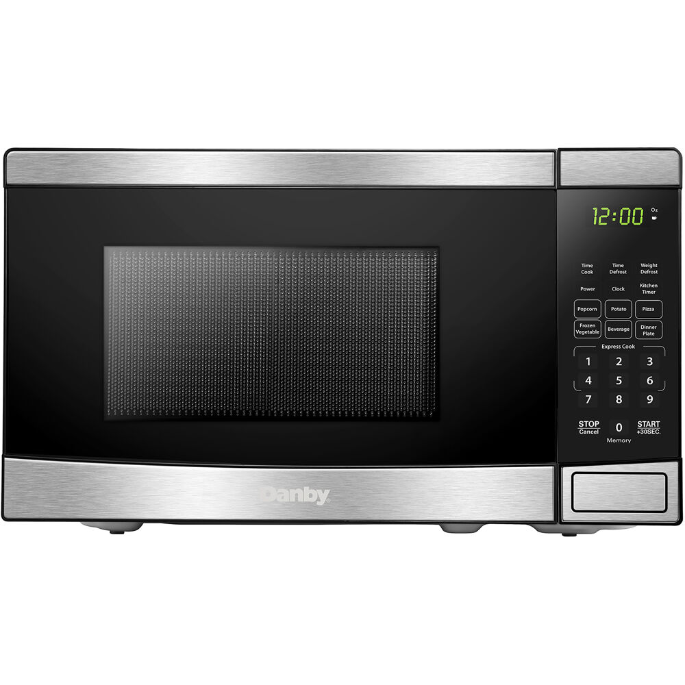 0.7 cuft Countertop Microwave, 700 Watts, 10 Power Levels