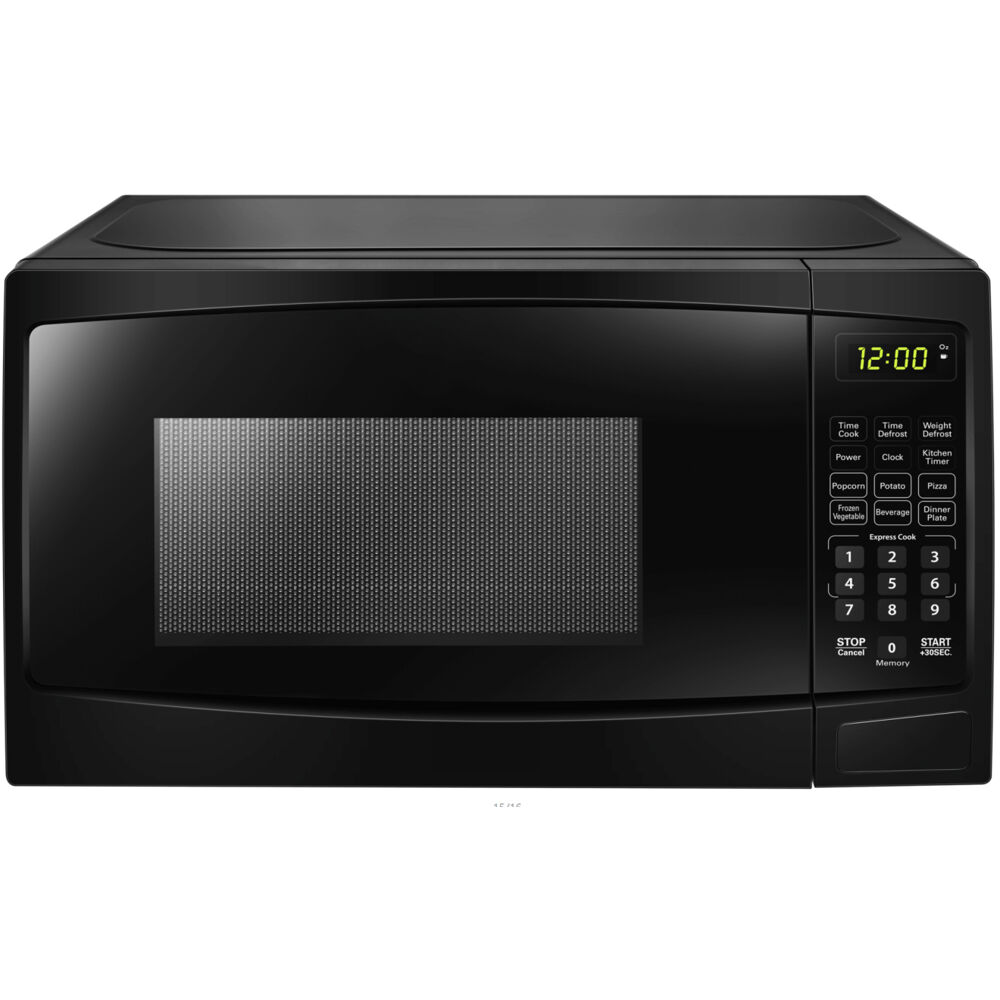 1.1 cuft Countertop Microwave, 1000 Watts, 10 Power Levels
