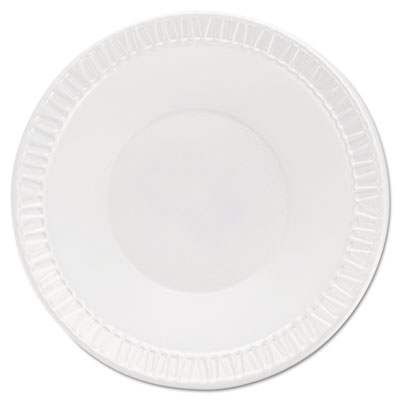Quiet Classic Laminated Foam Dinnerware, Bowls, 5-6 Oz, White, Round, 125/Pack
