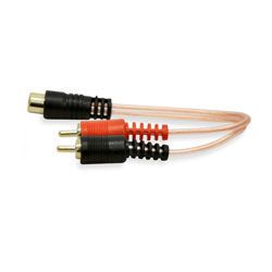 DB 20Ft Rca 2M/1F Cable 10 Pac
