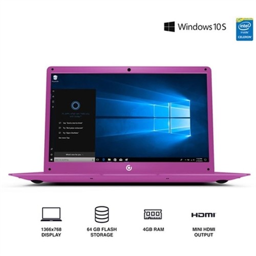 14.1" Laptop  Pink
